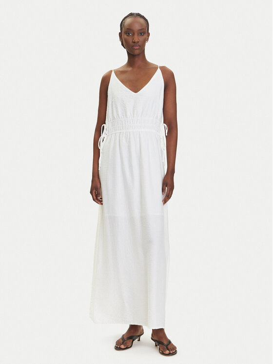 YAS YAS Rochie de vară Dazly 26037101 Alb Regular Fit