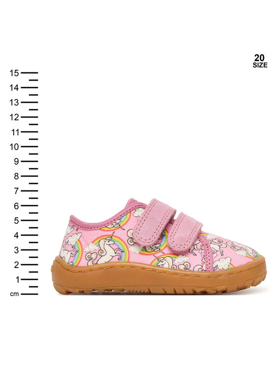 Froddo Froddo Kapcie Barefoot Canvas G1700440-12 M Różowy