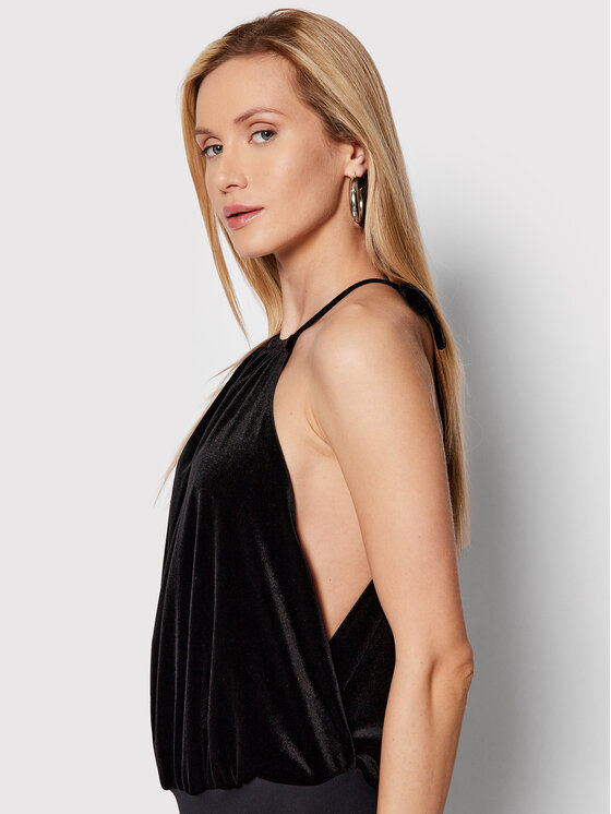 Undress Code Undress Code Боді Shoot For The Sky 269 Чорний Relaxed Fit