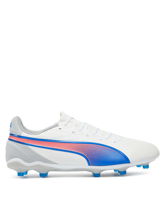 Puma Puma Ghete pentru fotbal King Match Fg/Ag 107863 Alb
