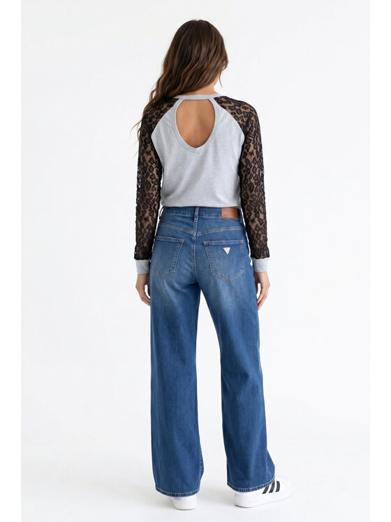 FIGL FIGL Bluzka M1352 Kolorowy Regular Fit