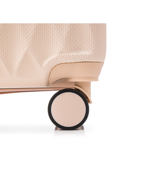 Semi Line Semi Line Μεσαία Βαλίτσα T5724-3 Εκρού