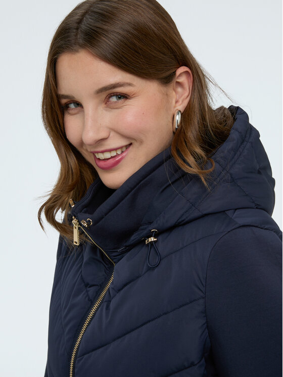 Fiorella Rubino Fiorella Rubino Kurtka puchowa F058T001492N034 Niebieski A-Line Fit