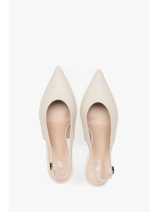 Estro Estro Czółenka ER00117232 Beżowy