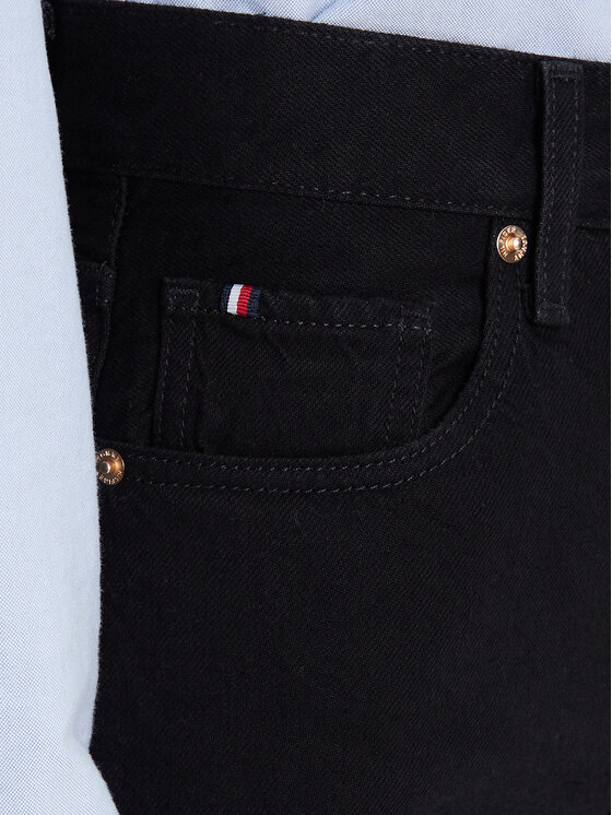 Tommy Hilfiger Tommy Hilfiger Traperice 70's WW0WW48254 Crna Wide Leg