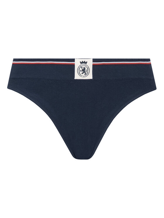 Tommy Hilfiger Tommy Hilfiger Klasické nohavičky UW0UW06064 Tmavomodrá