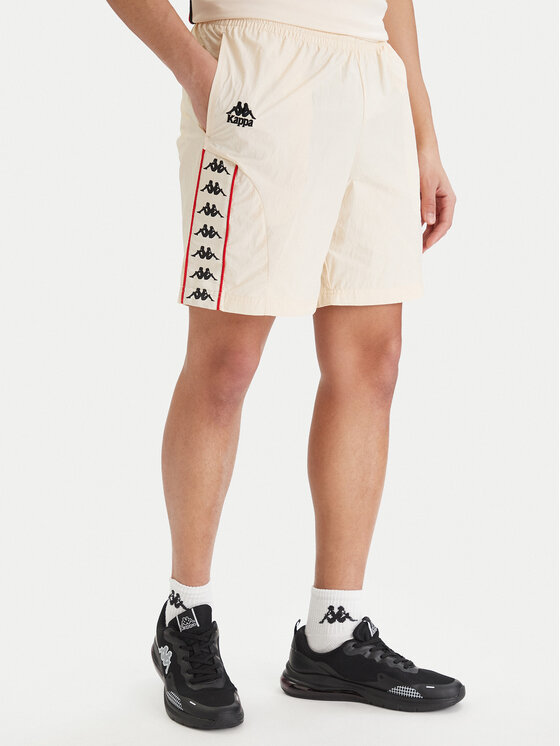 Kappa Kappa Športne kratke hlače 322B8GW Bež Comfort Fit