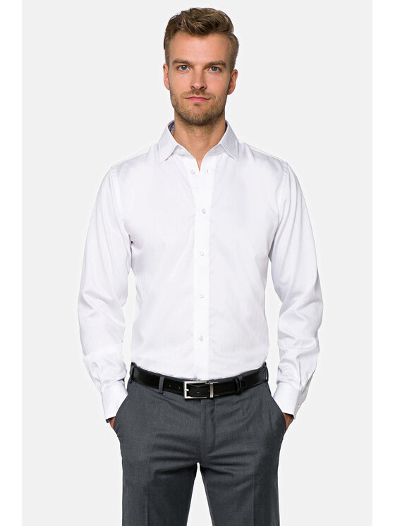 Lancerto Lancerto Koszula Amy KO073120000003 Biały Regular Fit