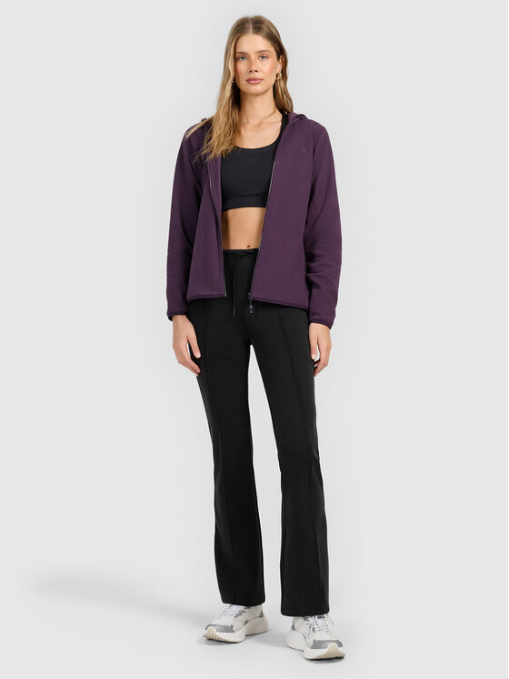 4F 4F Polar BASIC+ Fioletowy Slim Fit