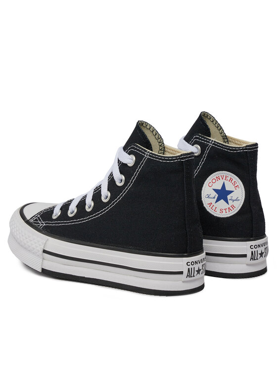 Youth converse high tops black store