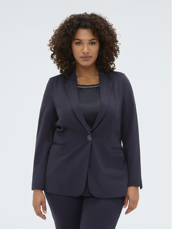 Fiorella Rubino Fiorella Rubino Giacca di transizione Q023T000267N034 Blu Regular Fit