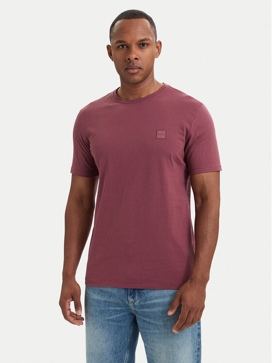 BOSS Tricou Tales 50508584 Roșu Regular Fit