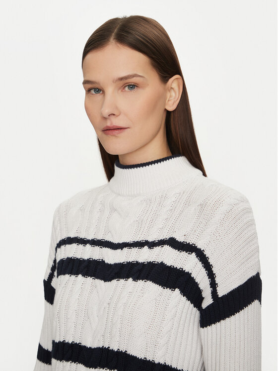 U.S. Polo Assn. U.S. Polo Assn. Sweter WUP1099 Granatowy Relaxed Fit
