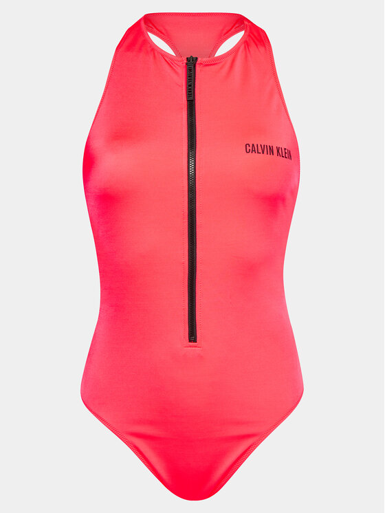 Calvin Klein Swimwear Costum de baie KW0KW02667 Roșu