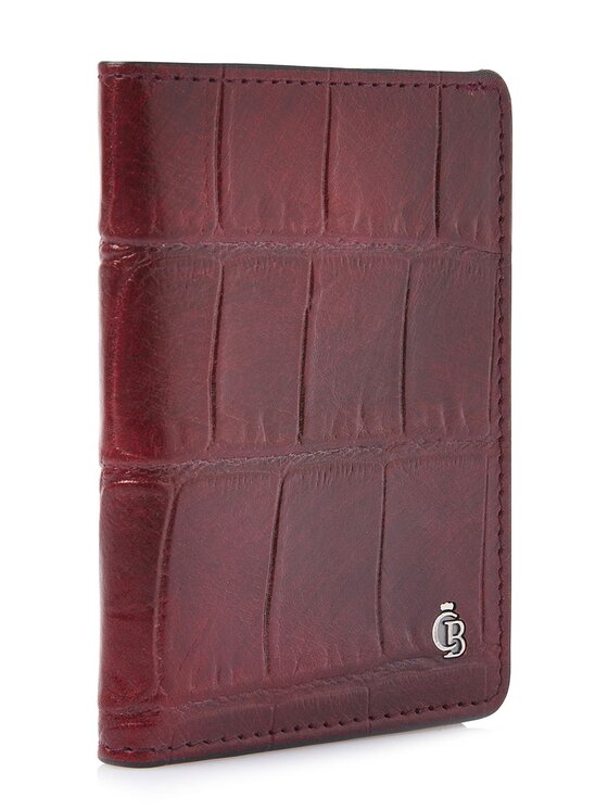 Castelijn & Beerens Castelijn & Beerens Etui na karty kredytowe 332790 Bordowy