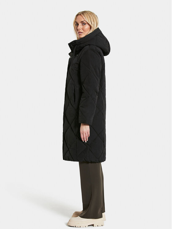 Didriksons Didriksons Zimní bunda Torun 504377 Černá Relaxed Fit