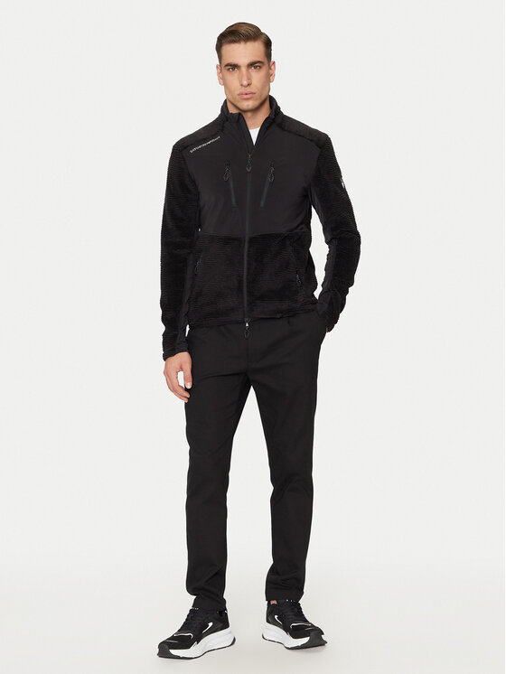 EA7 Emporio Armani EA7 Emporio Armani Pulóver 6DPMA4 PJSTZ 1200 Fekete Regular Fit