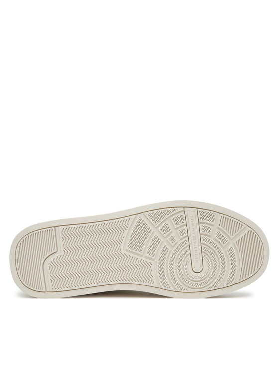 Tommy Hilfiger Tommy Hilfiger Sneakers Th Court Lth Detail Ess FM0FM05367 Beige