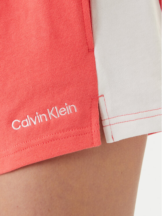 Calvin Klein Swimwear Calvin Klein Swimwear Šortky z materiálu LV00Q61153 Růžová Regular Fit
