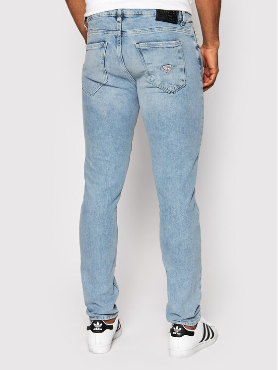 Guess Guess Джинси M2GAN3 D47I6 Голубий Skinny Fit