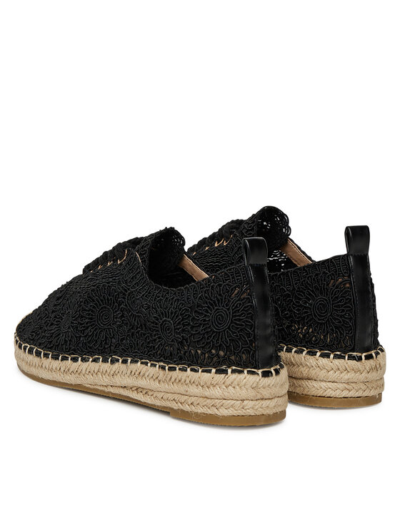 DeeZee DeeZee Espadrile 3H33549-1 Negru