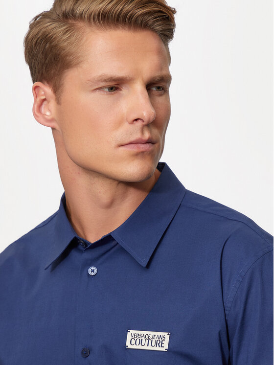 Versace Jeans Couture Versace Jeans Couture Hemd 77GALYR1 Dunkelblau Regular Fit