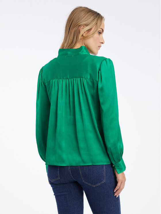 Orsay Orsay Bluzka 630046867000__36 Zielony Regular Fit