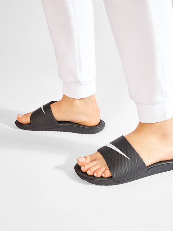 Nike Nike Ciabatte Kawa Slide (GS/PS) 819352 001 Nero