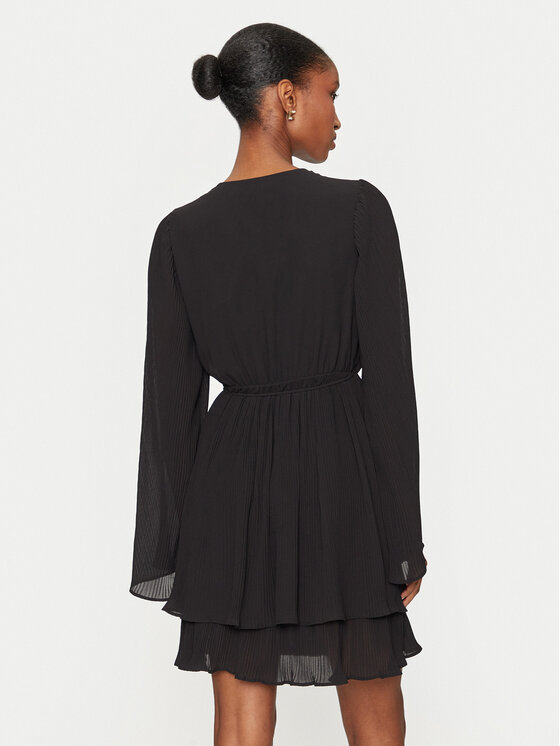 Gina Tricot Gina Tricot Коктейльна сукня 23649 Чорний Regular Fit