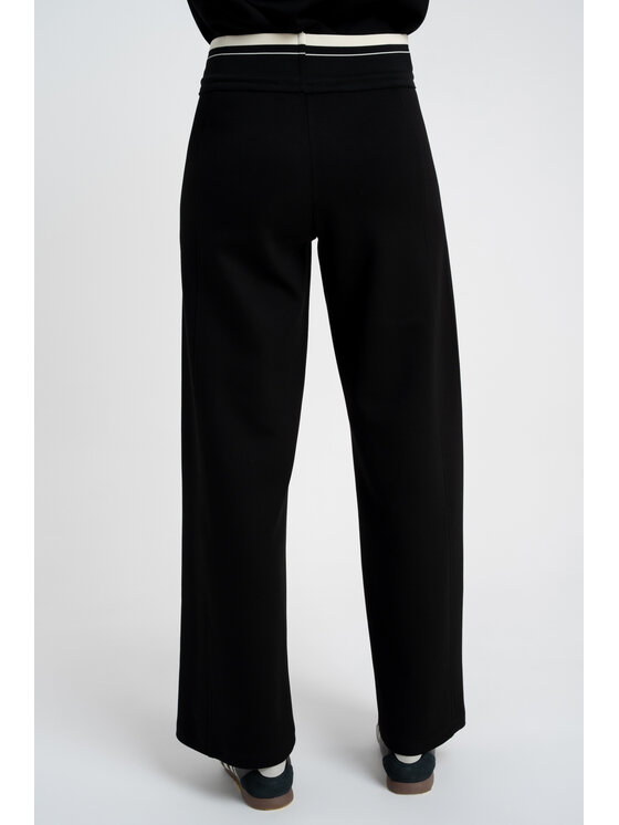 CLICK CLICK Παντελόνι υφασμάτινο 30-329 Μαύρο Loose Fit