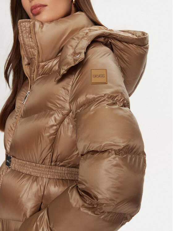 BOSS BOSS Зимно яке Pamaxi3 50524624 Бежов Regular Fit