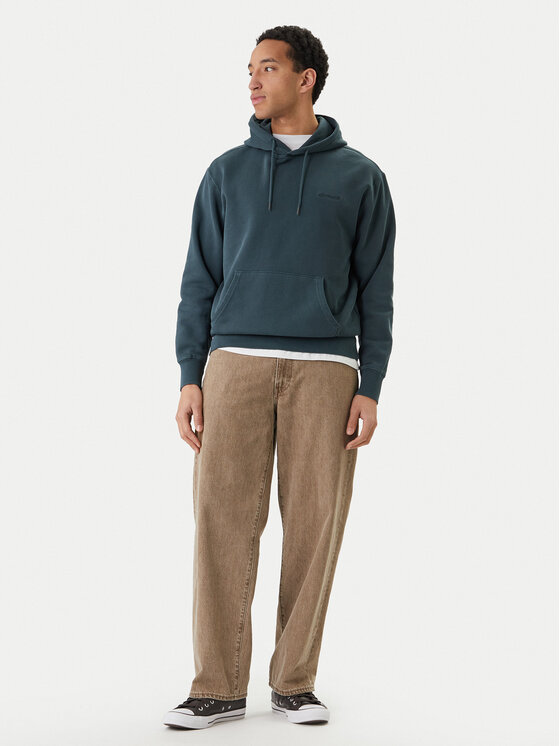 Element Element Bluză Lowcase Pigment Po ELYFT00173 Verde Relaxed Fit