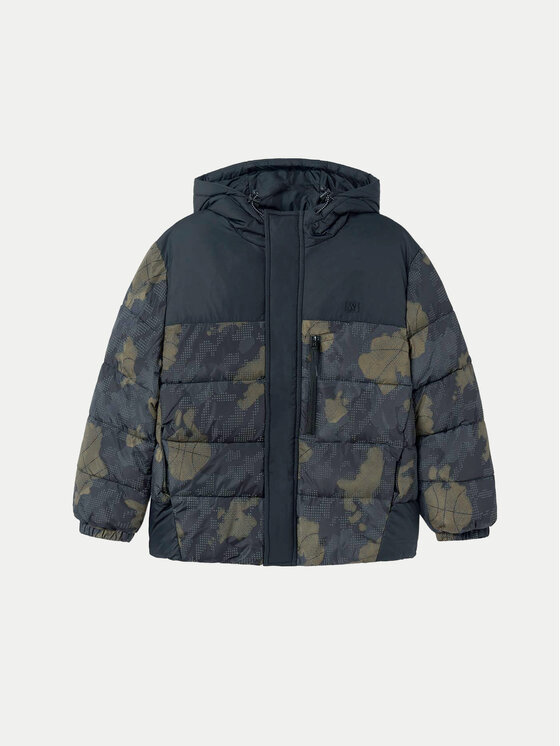 Mayoral Mayoral Зимно яке 7461 Черен Regular Fit