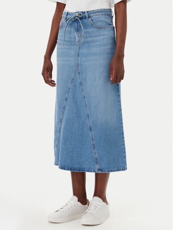 ONLY ONLY Jeansrock Sophia 15339020 Blau Regular Fit
