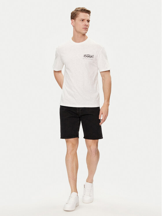 Jack&Jones Jack&Jones T-shirt Guru 12249187 Bijela Relaxed Fit