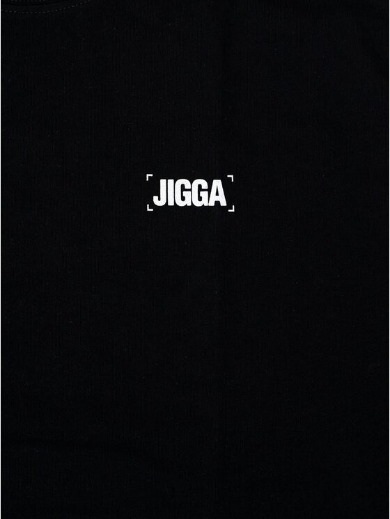 Jigga Wear Jigga Wear T-Shirt Szeroka luźna księżyc moon 125694 Czarny Oversize