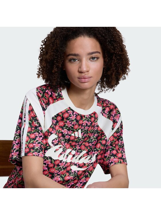 adidas adidas T-särk Adidas X Farm Rio House Of Tiro KR0241 Värviline Regular Fit