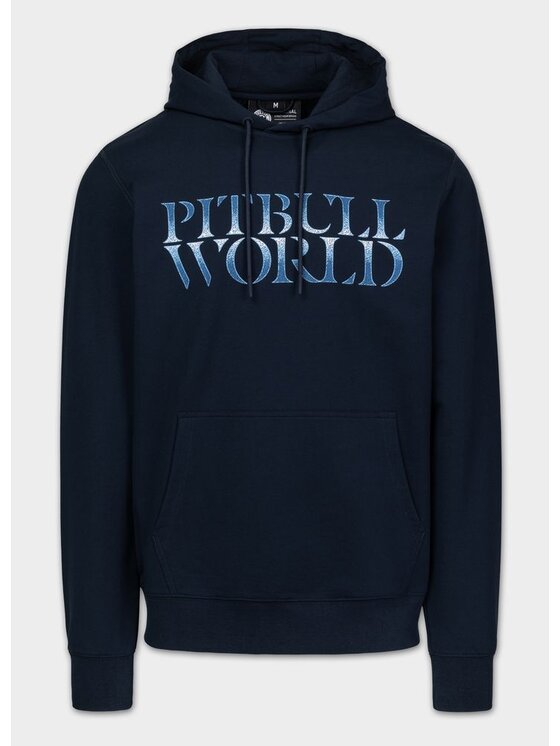 PITBULL PITBULL Bluza PITBULL WORLD Granatowy Regular Fit