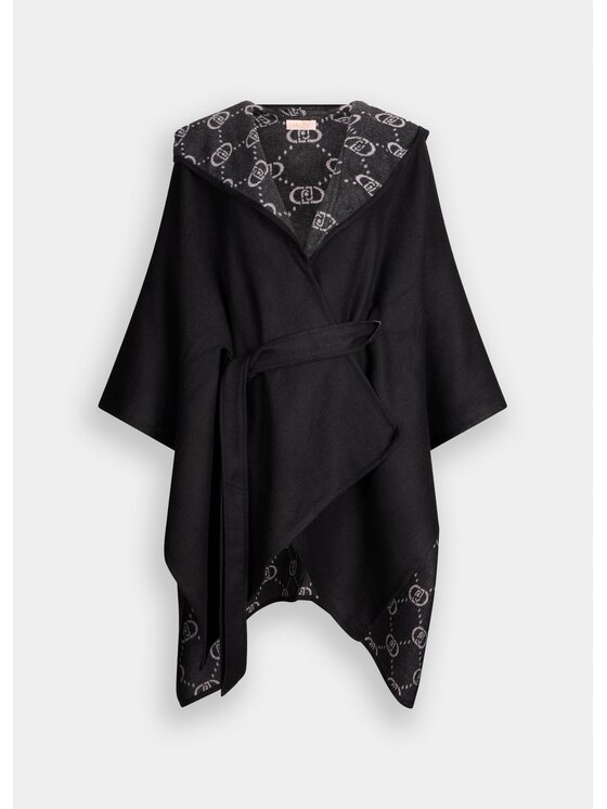 Liu Jo Liu Jo Poncho 2F5037T030022222 Nero Regular Fit