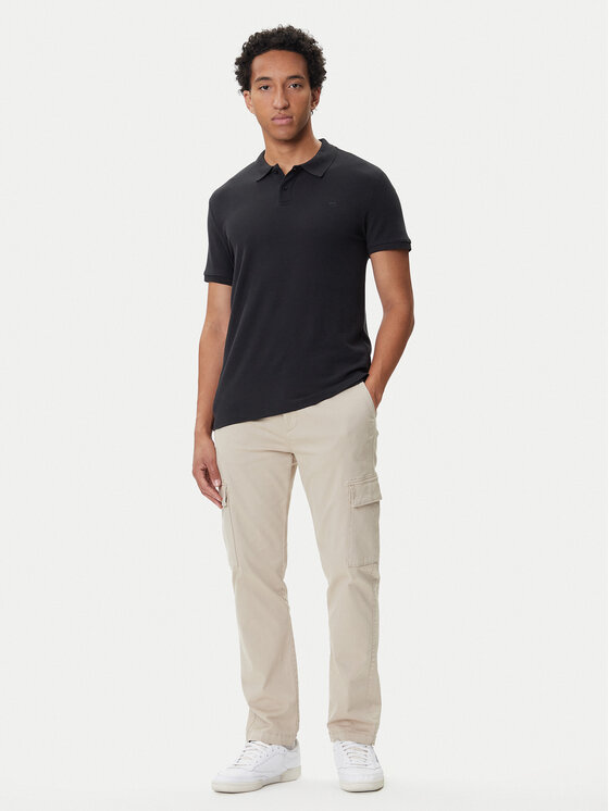 Mustang Mustang Polo Pierre 1016880 Crna Slim Fit