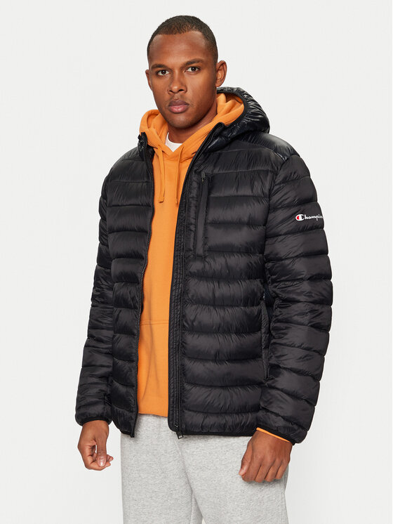 Champion Champion Pehelykabát 220340 Fekete Regular Fit
