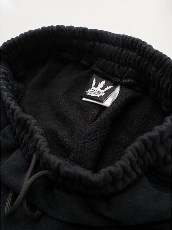 Jigga Wear Jigga Wear Spodnie dresowe 131101 Czarny Regular Fit
