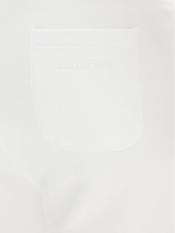 KARL LAGERFELD KARL LAGERFELD Szorty sportowe 705014 552900 Biały Regular Fit