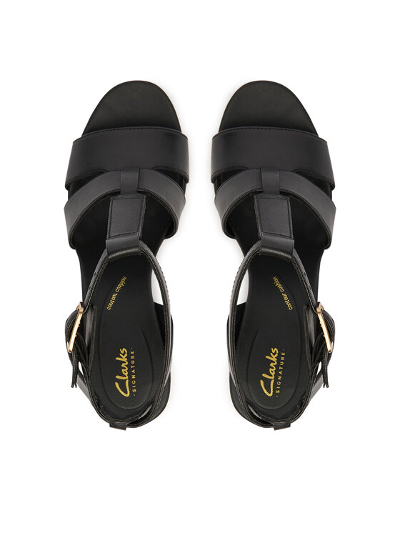 Clarks Clarks Sandały Sabina Hope 26186102 Czarny