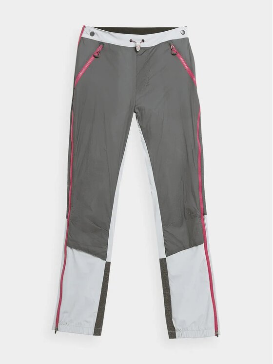 4F 4F Pantaloni da sci H4Z22SPDTR063-22S Nero Regular Fit