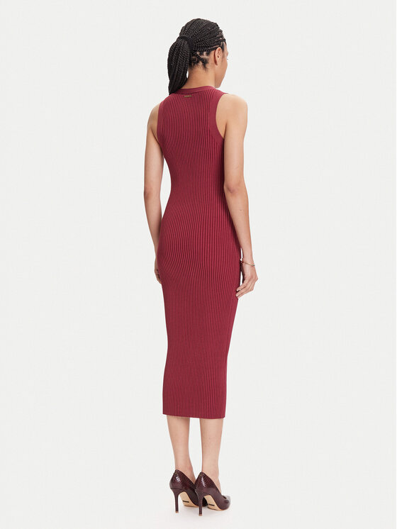 MICHAEL Michael Kors MICHAEL Michael Kors Sukienka dzianinowa MT5832533D Różowy Slim Fit