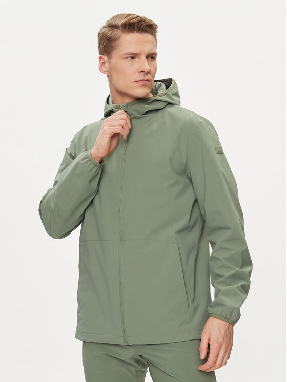 CMP Nepremokavá bunda 34Z5437 Zelená Regular Fit