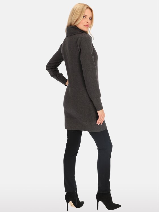 Perso Perso Kurtka damska BLH61ANELAF Szary Regular Fit