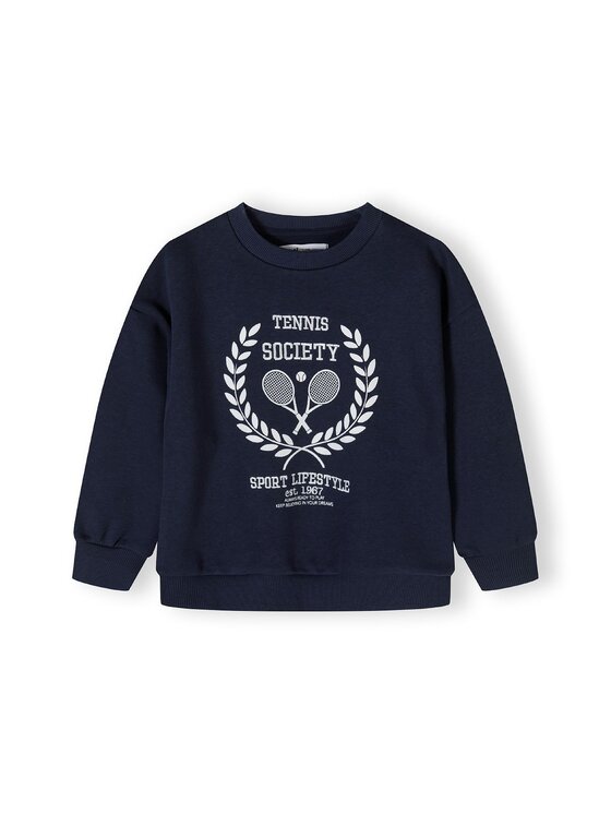 MINOTI MINOTI Bluza 22fleece51 Granatowy Regular Fit