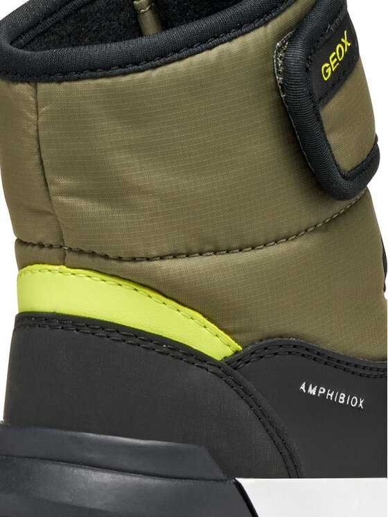 Geox Geox Cizme de zăpadă B Trekkyup B Abx B566LA 054FU C3Y7N M Kaki